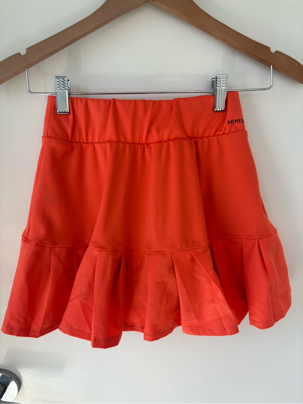 Adidas Black Tank & Bright Orange Tennis Skirt Set Size XS - Picture 9 of 15